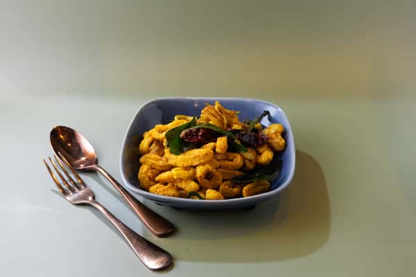 Polenta Crusted Calamari