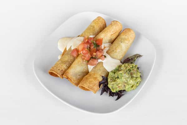 Flautas Con Queso