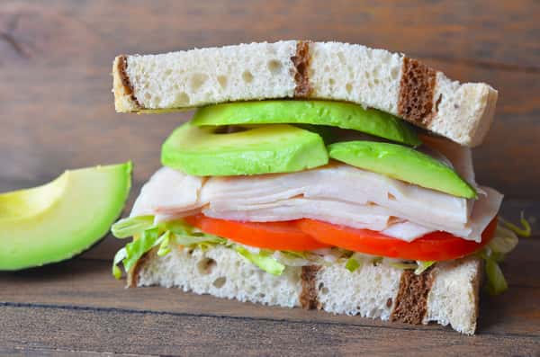 TURKEY AVOCADO SANDWICH