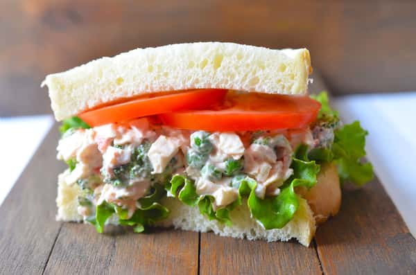 CRAB SALAD SANDWICH