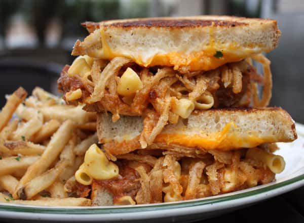 Gary's BBQ Pork Grilled Cheese Sam-Wich