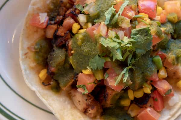 Cilantro Chicken Taco