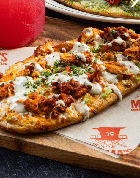 Buffalo Chicken Flatbread