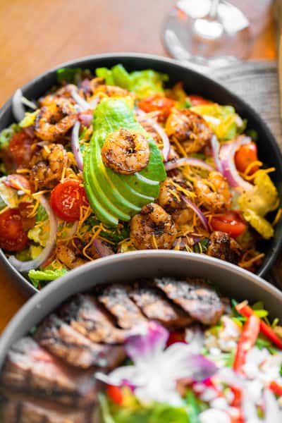 Cajun Shrimp Avocado Salad