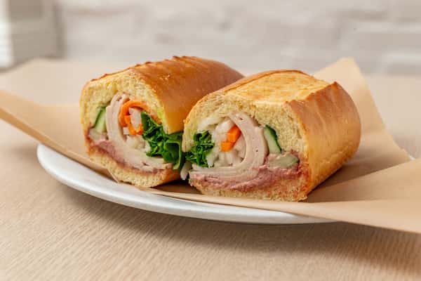 Ham And Pate Banh Mi