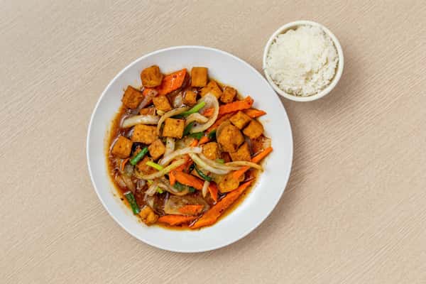 Spicy Tofu Lemongrass-