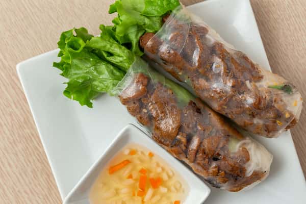 Pork Lemongrass Rolls