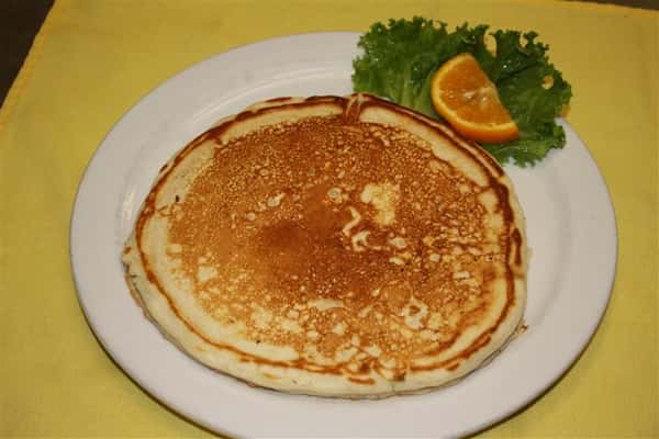 pancake with garnish