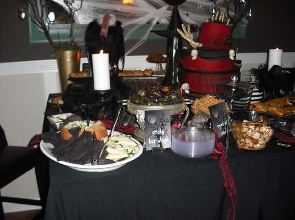 catered event and themed parties