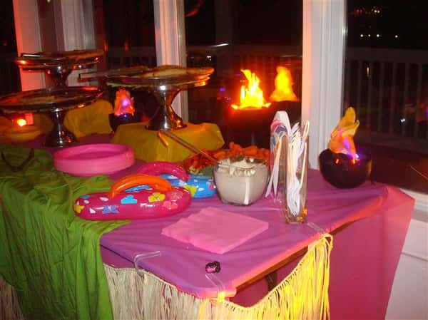 catered event and themed parties