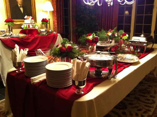 catered event and themed parties