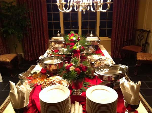 catered event and themed parties