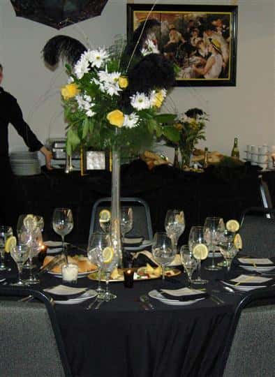 catered event and themed parties
