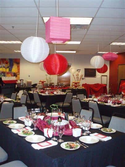 catered event and themed parties