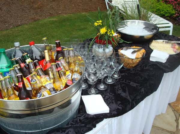 catered event and themed parties