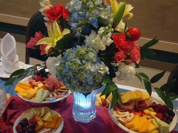 catered event and themed parties