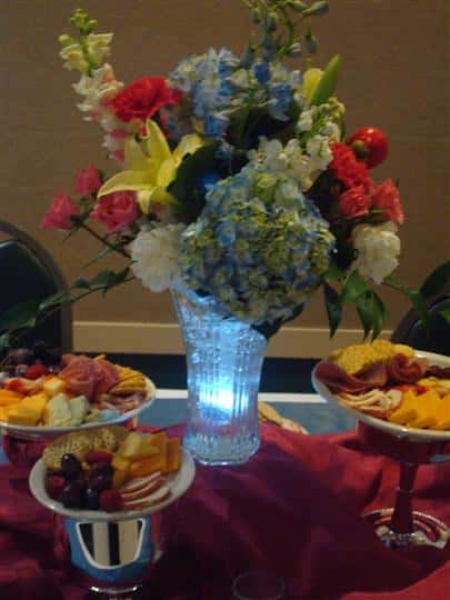 catered event and themed parties