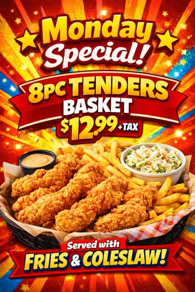 MONDAY SPECIAL 8PC TENDER BSK