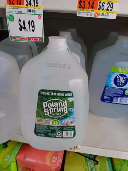 POLAND SPRING WATER 1 GAL