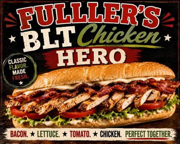 BLT CHECKEN HERO