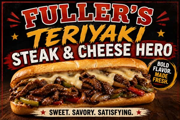 Teriyaki steak & cheese