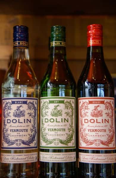 three dolin bottles