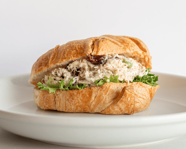 House Chicken Salad (contains almonds) on Croissant