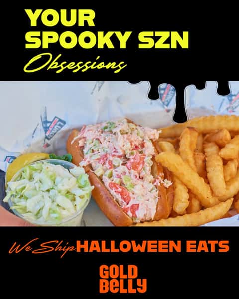 Something wickedly delicious is brewing! 🎃🦞👻 Treat your guests to something better than candy this Halloween with our famous Lobster Roll Kits, delivered straight to your door nationwide through @goldbelly! 🚙💨 Click the link in our bio to get started.