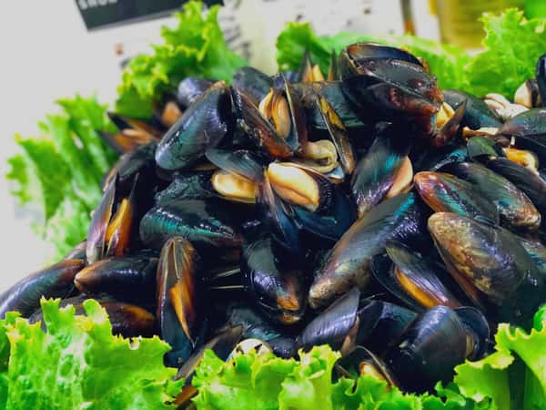 7. Mussels 