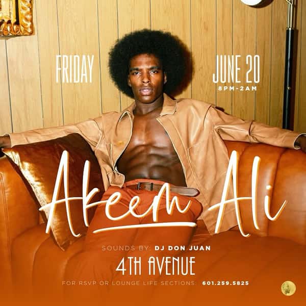 Jacktown, come meet our very own  @akeem__ali,. He's been turning heads worldwide with his 70s nostalgic charm. Get ready to be swept off your feet as he serenades you with his smooth rap lyrics and catchy hooks