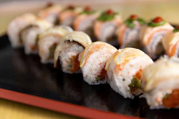 Sunrise Roll Sushi OSabi Japanese Restaurant Japanese Restaurant