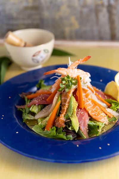 sashimi salad