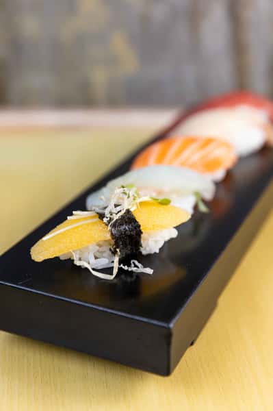 assorted sushi