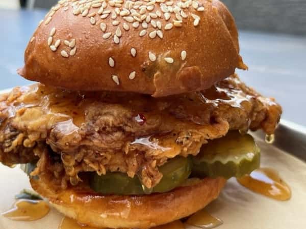 THE HOT HONEY SANDWICH