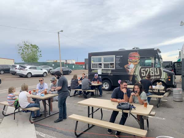food truck at an event
