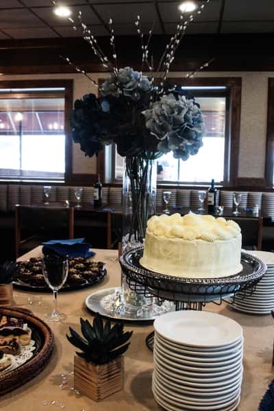 Greggs table setting