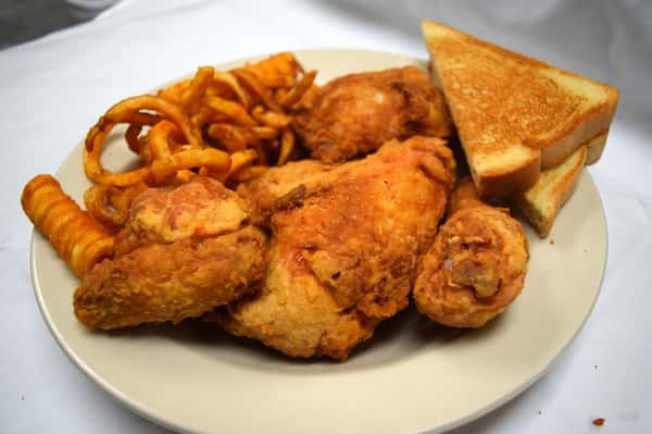 1/2 Basket Broasted Chicken Basket Our Menu Riverboat Lanes