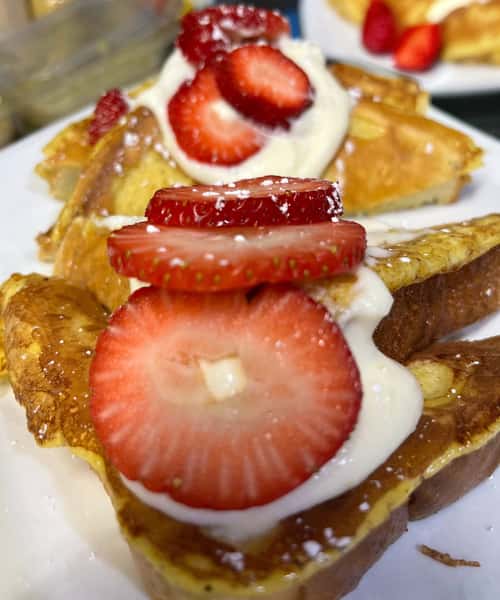 Strawberry Lemon French Toasts