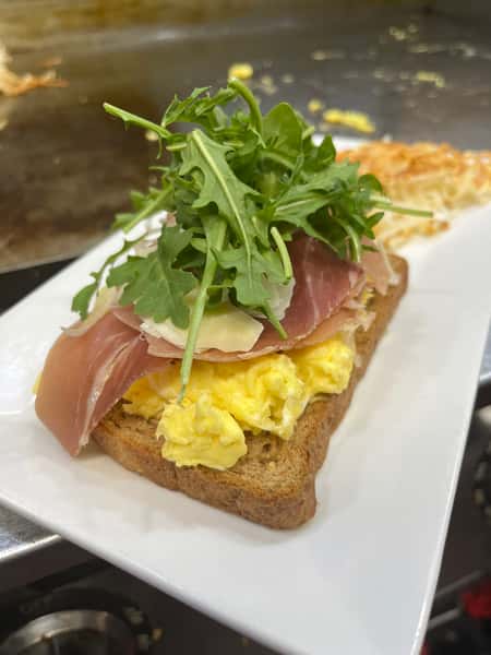 Prosciutto Toast