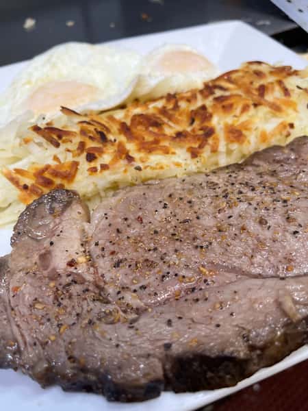 Prime Rib & Eggs