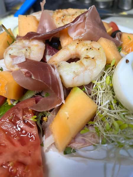 Shrimp Cantaloupe Salad