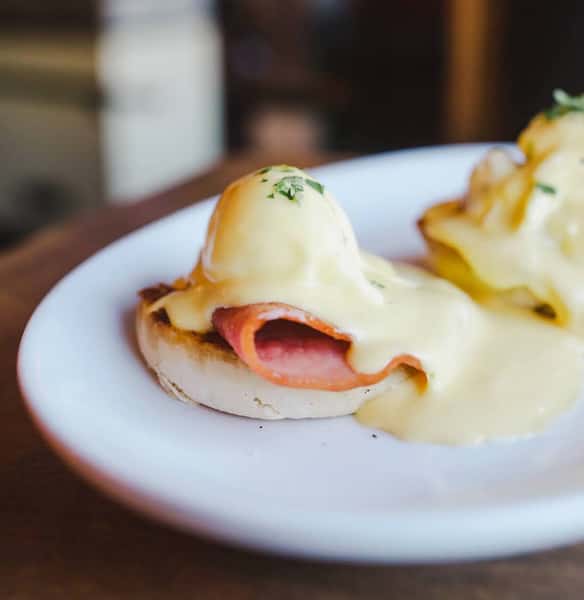 Maple Ham Benedict