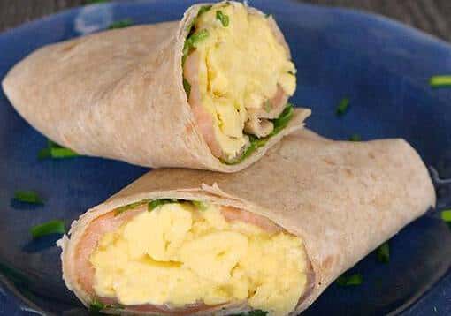 71. Scrambled Eggs Burrito