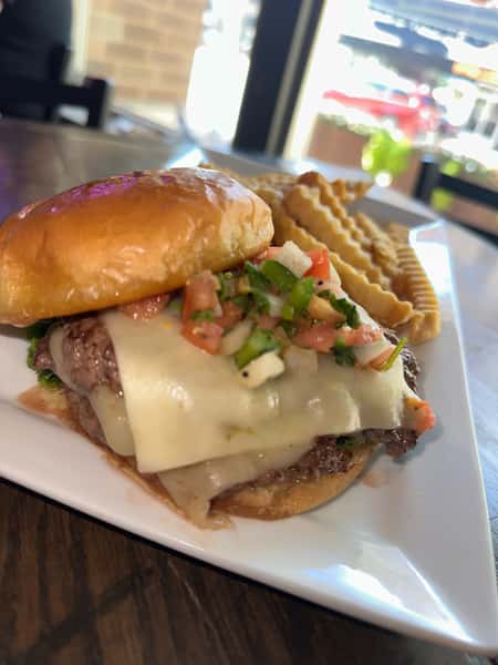 Quesadilla Burger Menu Third Street Tavern