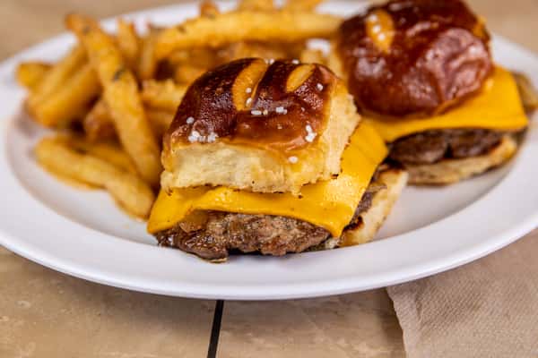 Pretzel Bun Sliders