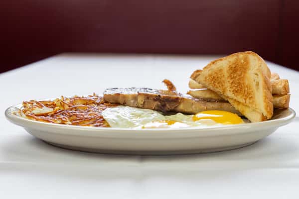 Pork Chop and Eggs