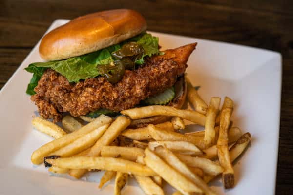 Hot Honey Chicken Sandwich