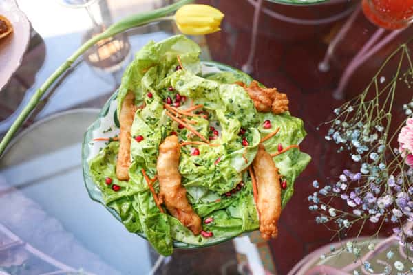 Ensalada de Rosa Verde