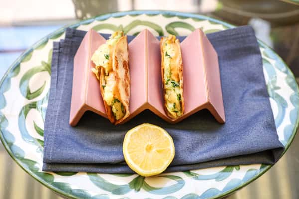 Crispy Yukon Gold Potato Taco