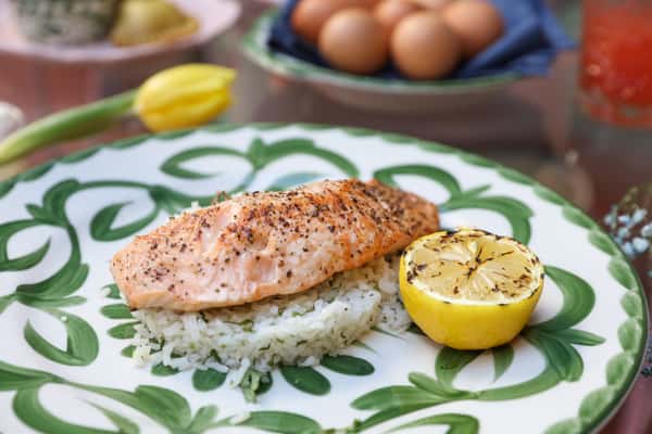 Grilled Ora King Salmon